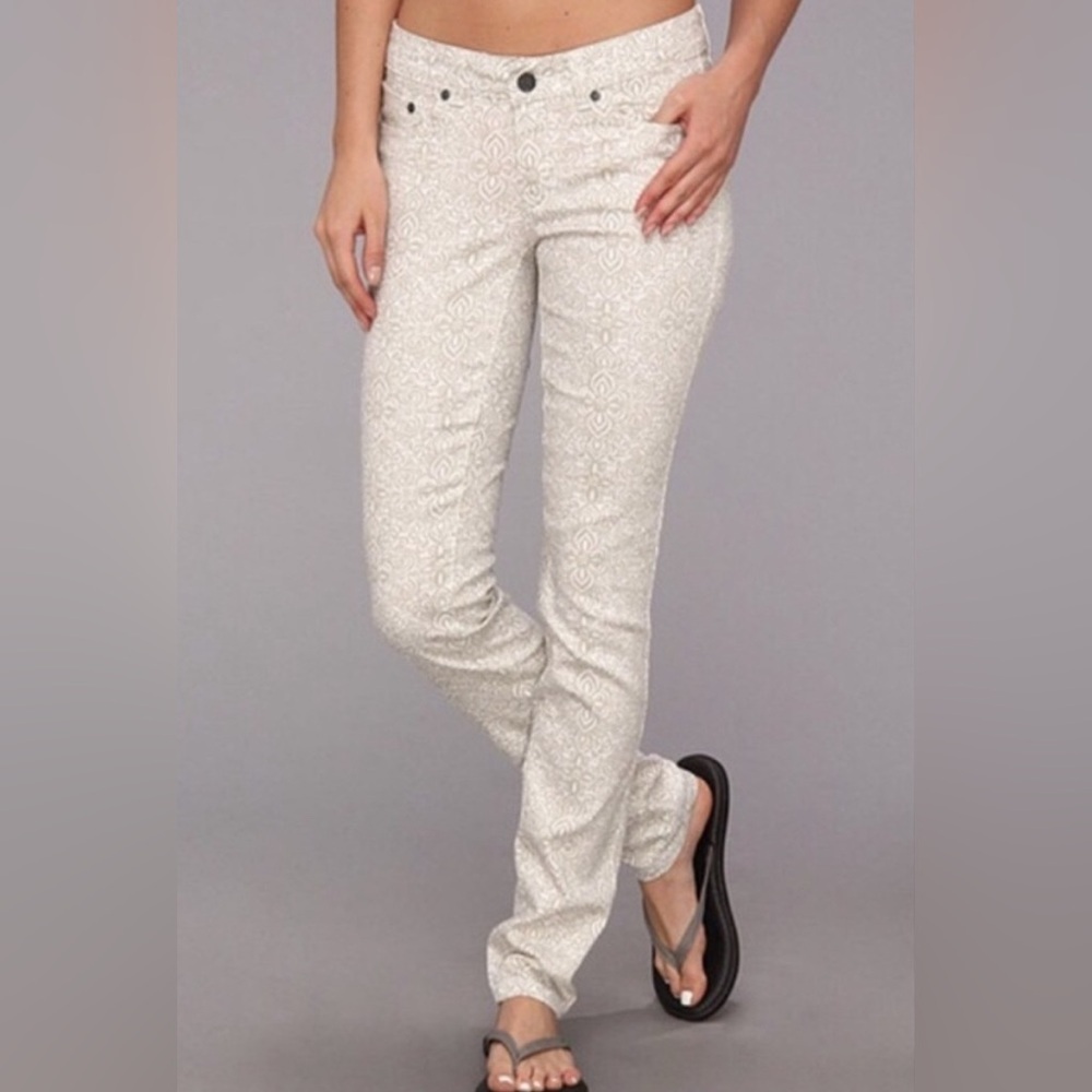 Prana patterned jeans size 2